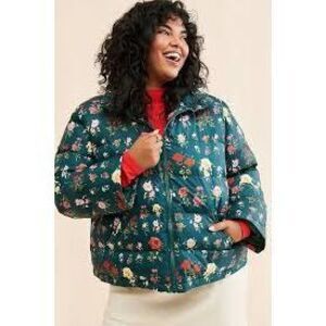 Anthropologie Nuuly x Rachel Antonoff Jemma Rose Parker Puffer